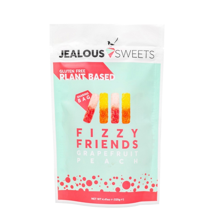 Jealous Sweets Fizzy Friends Vegan & Gluten-Free Gummy Sweets 125g