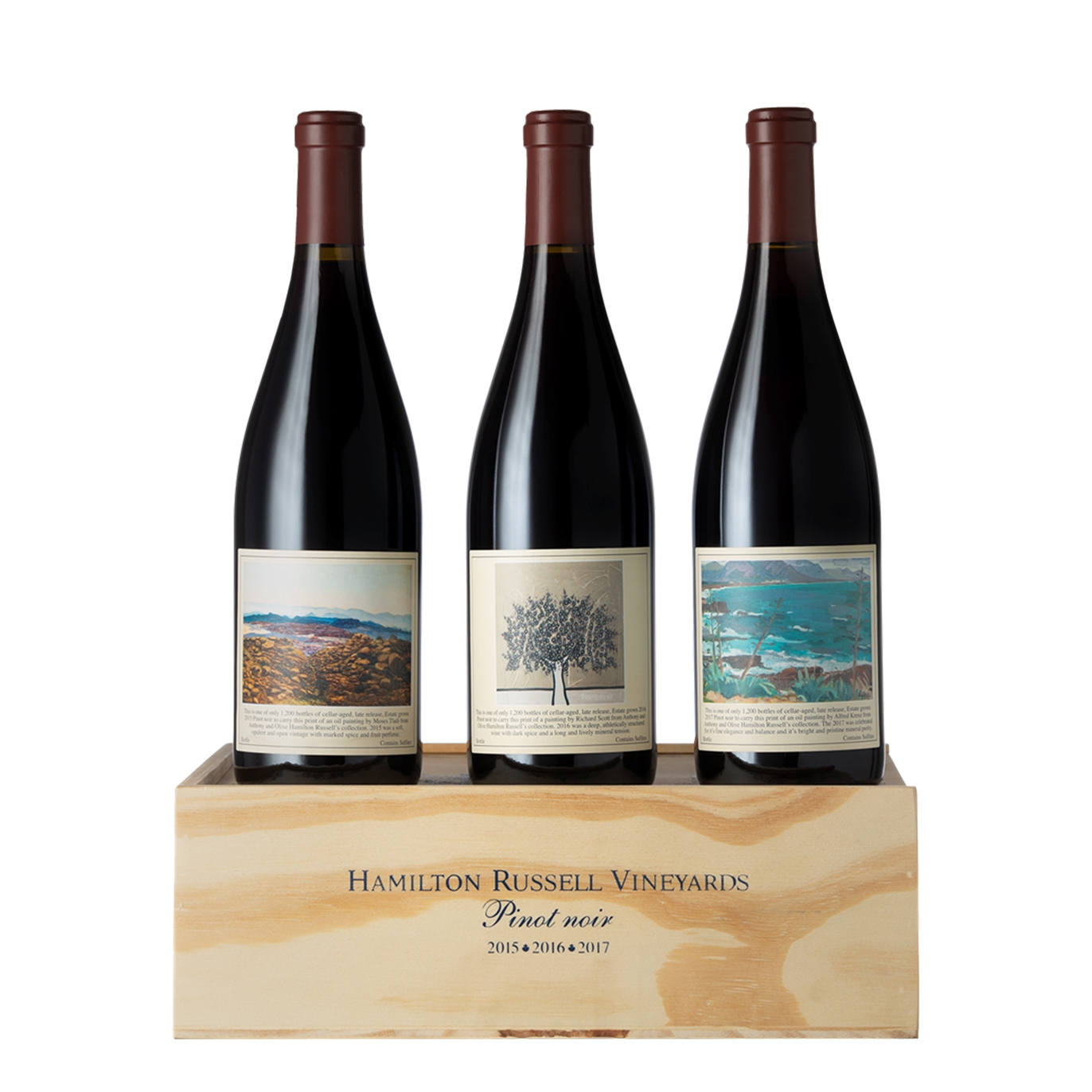 Hamilton Russell Vineyards Pinot, Noir Vertical, Cask Red Wine