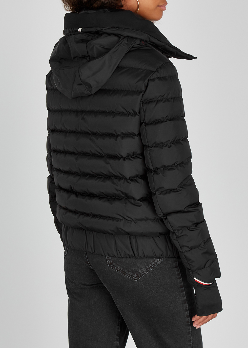 black quilted shell jacket - Harvey Nichols