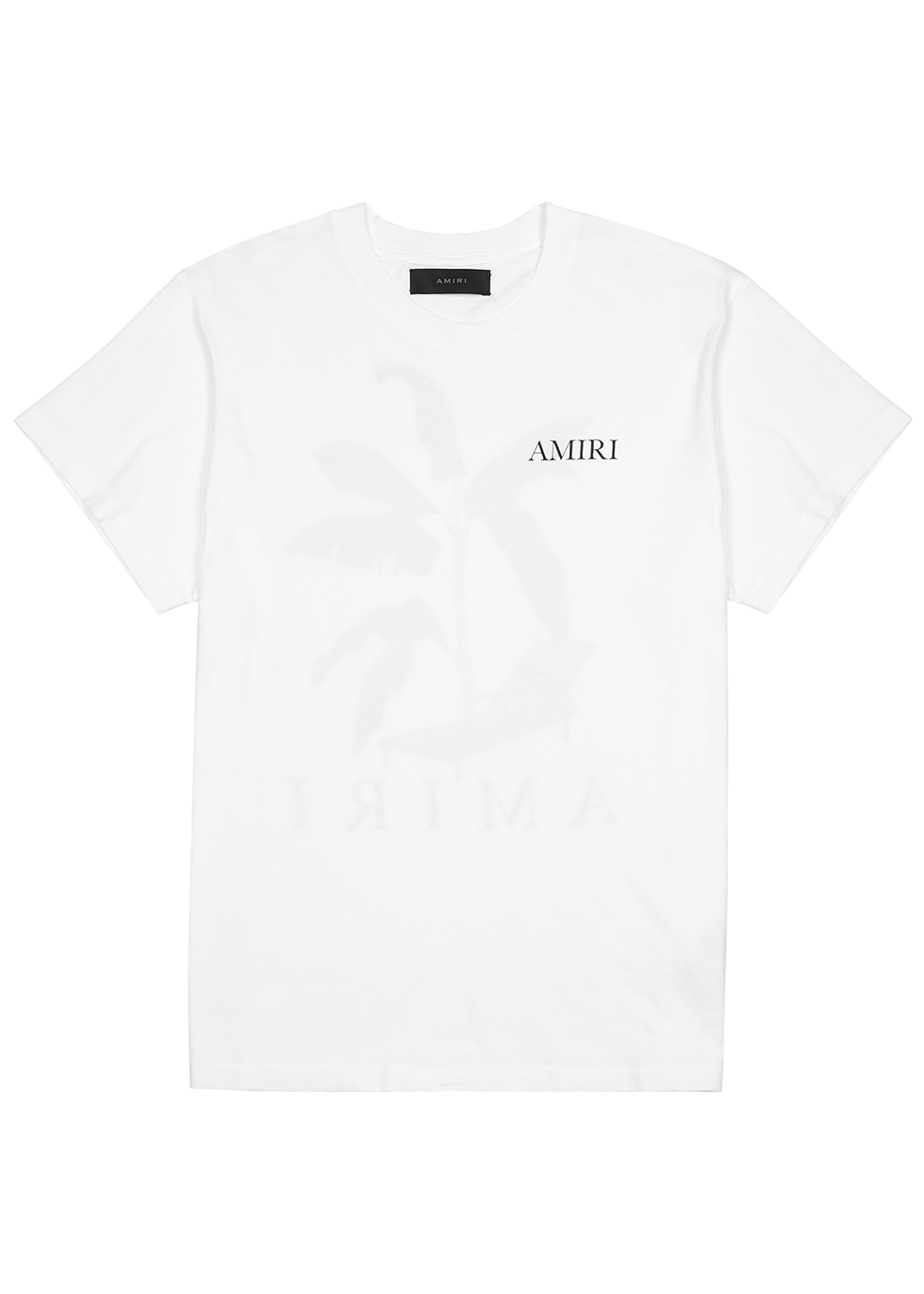 Amiri White printed cotton T-shirt - Harvey Nichols