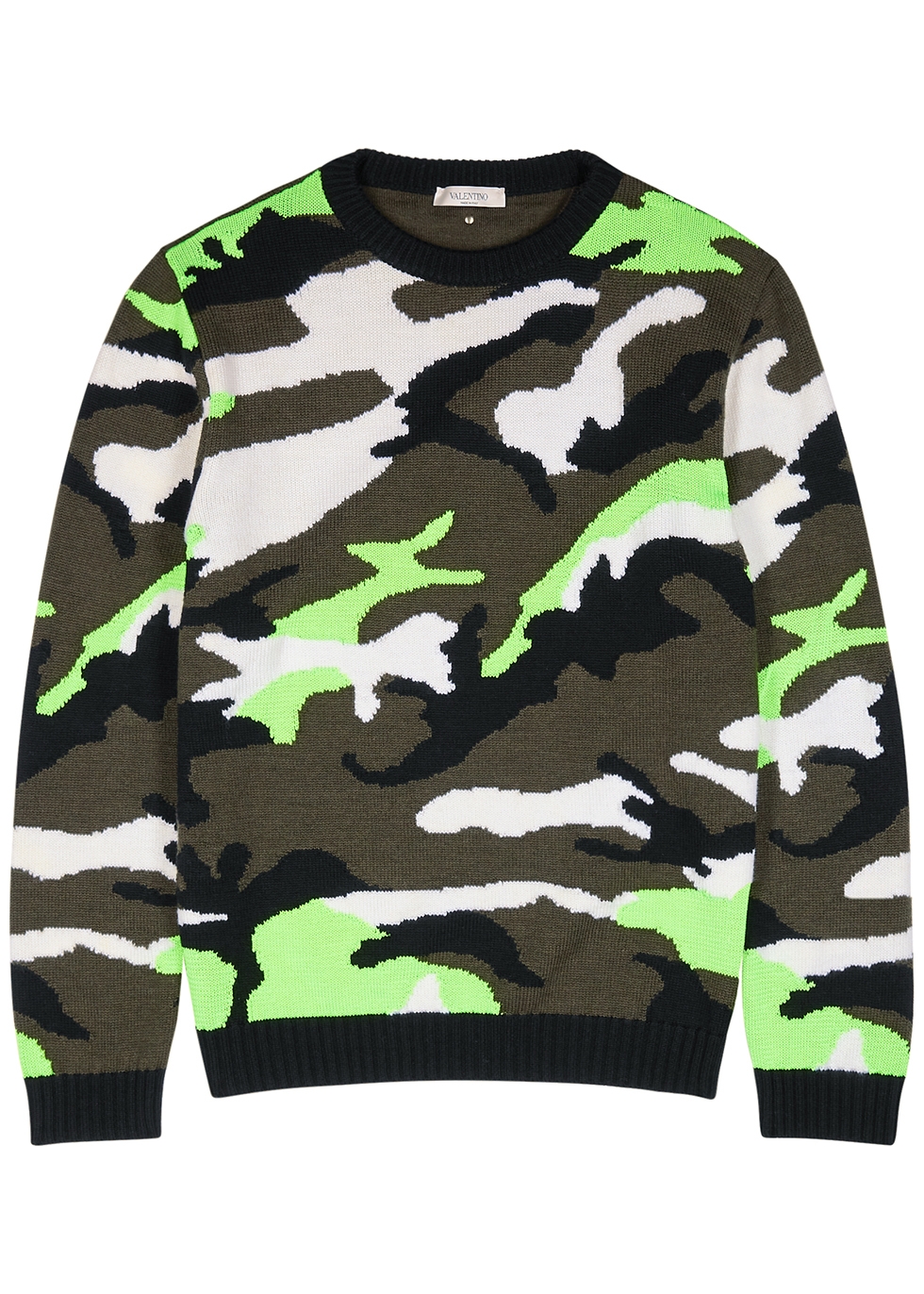 valentino jumper camo