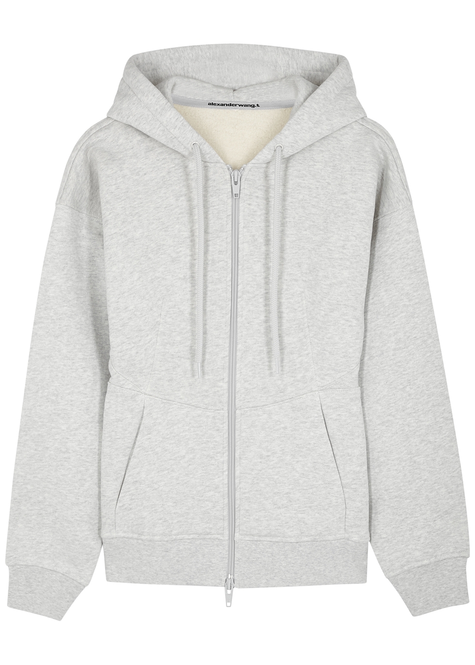 alexander wang hoodie grey