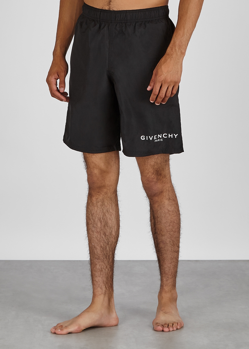 givenchy swim shorts black