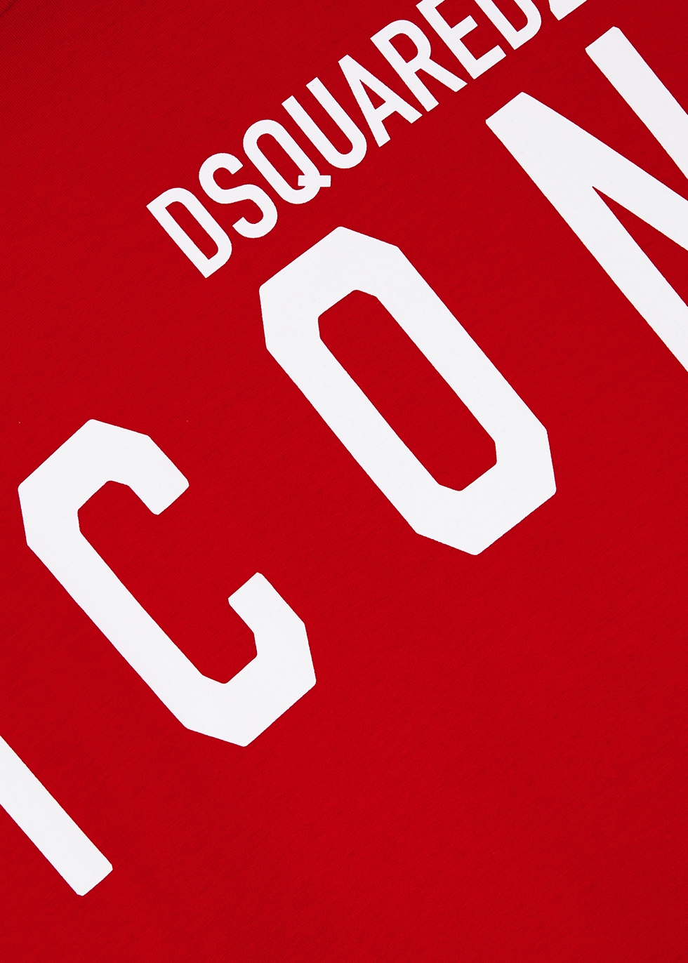 Dsquared2 Icon red logo-print cotton T 