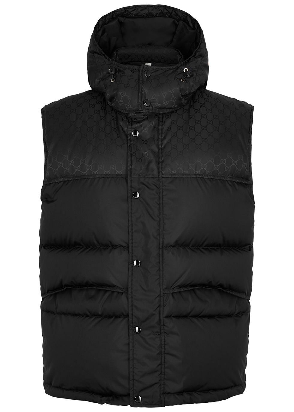 Gucci GG-jacquard quilted shell gilet - Harvey Nichols