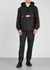 Black half-zip coated cotton jacket - Gucci
