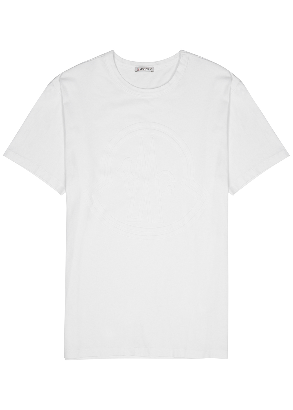 white moncler t shirt mens