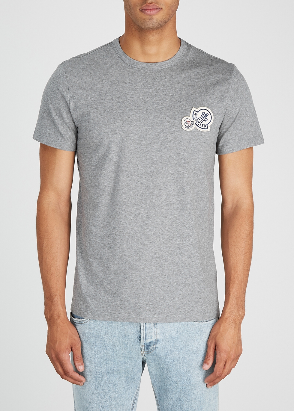 grey moncler tshirt