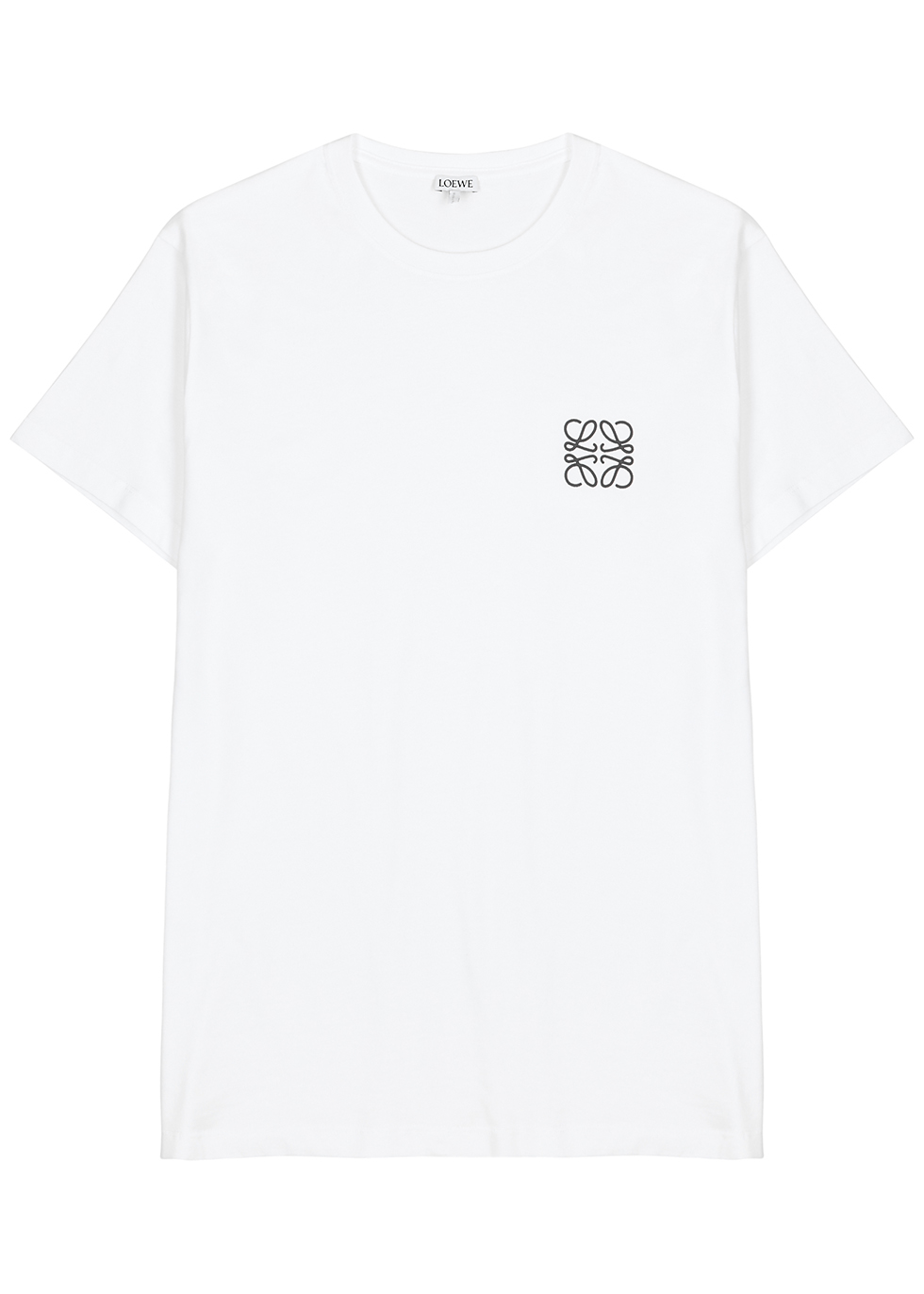 Loewe White logo cotton T-shirt 