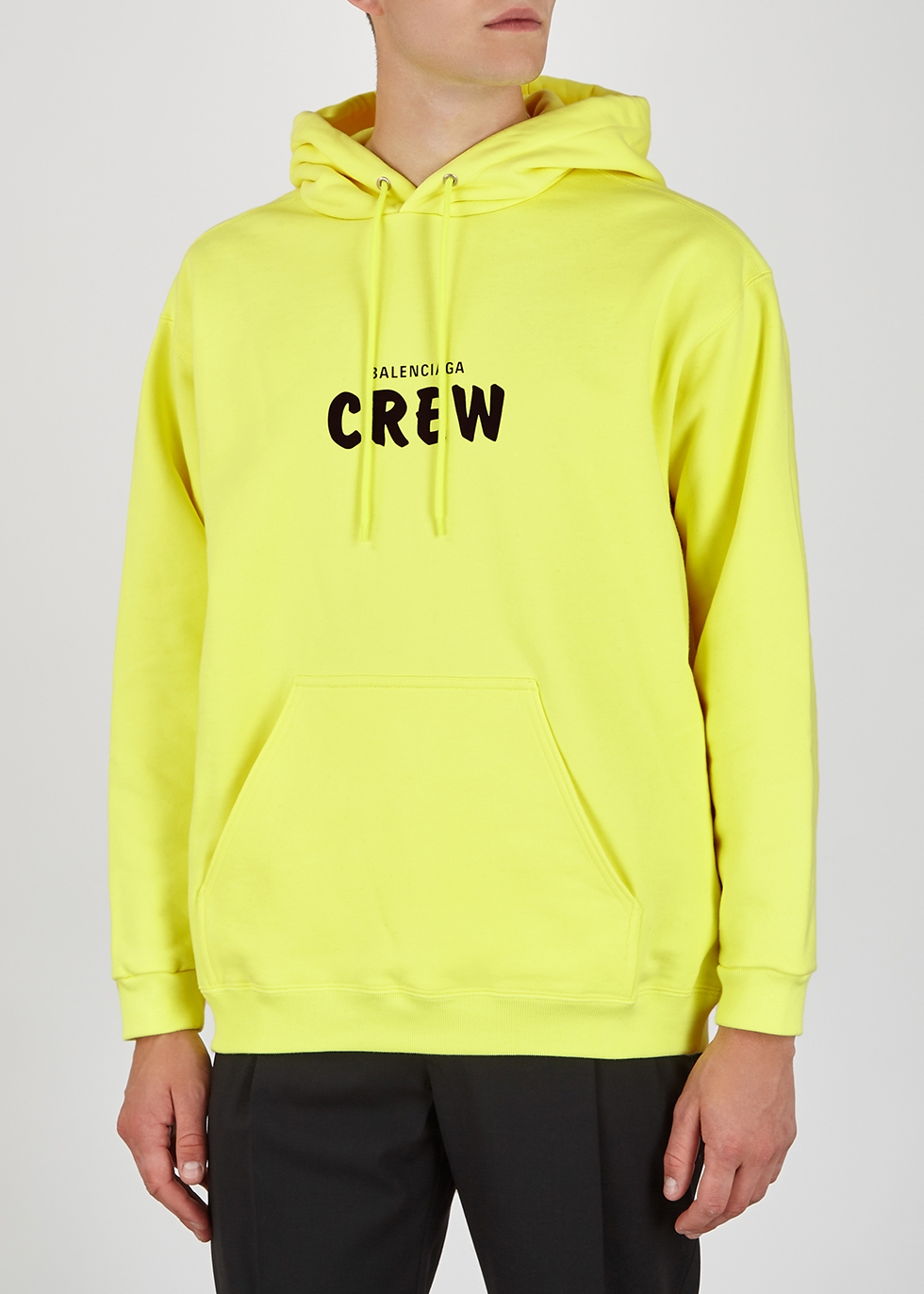 balenciaga hoodie yellow