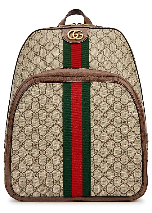 Gucci Ophidia GG Supreme monogrammed backpack Harvey Nichols