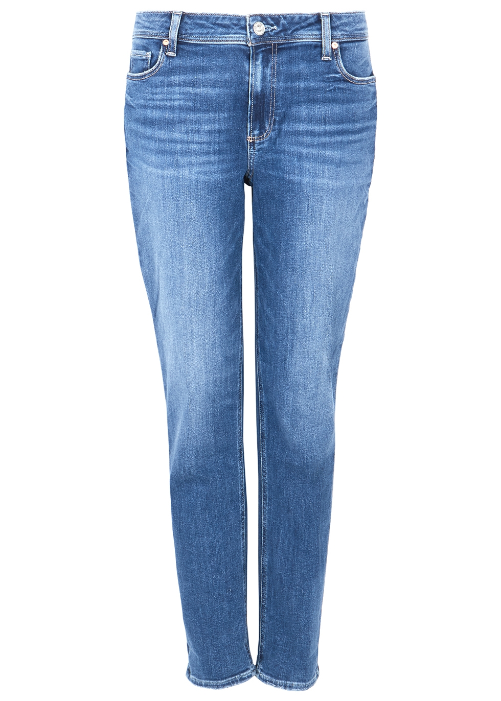 Cindy blue straight-leg jeans