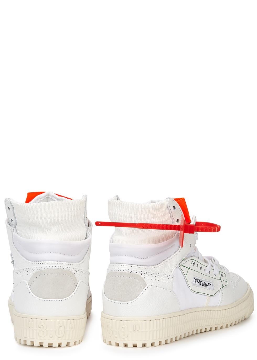 Off-Court 3.0 white leather hi-top 