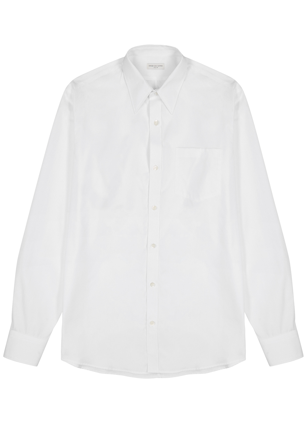 Dries Van Noten Corbino white cotton shirt - Harvey Nichols