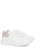 Oversized Court white leather sneakers - Alexander McQueen