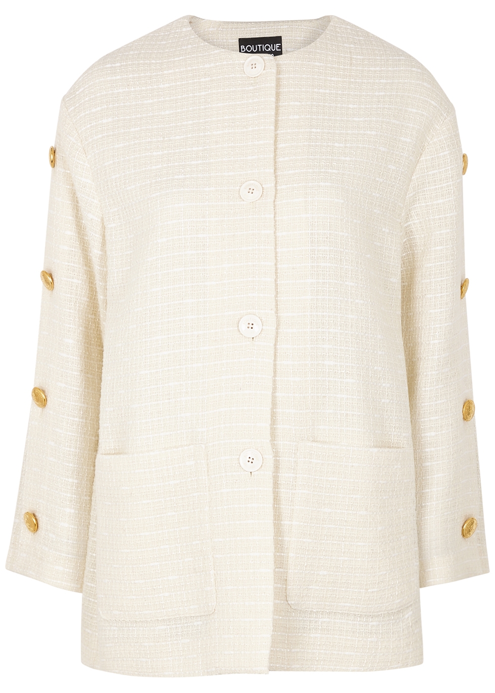 Ivory tweed jacket