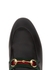 Princetown black leather backless loafers - Gucci