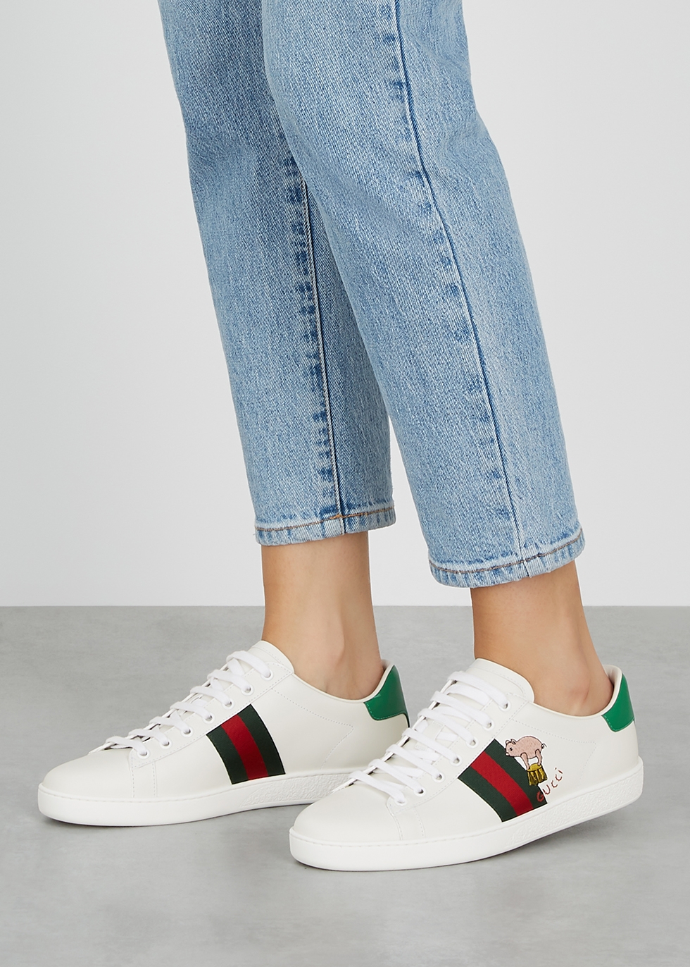 gucci sneakers pig
