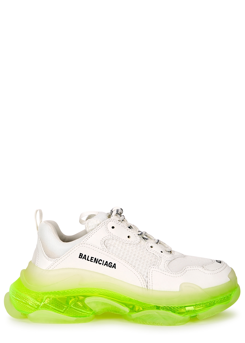 Balenciaga Triple S white mesh sneakers 