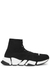 Speed 2.0 black stretch-knit sneakers - Balenciaga