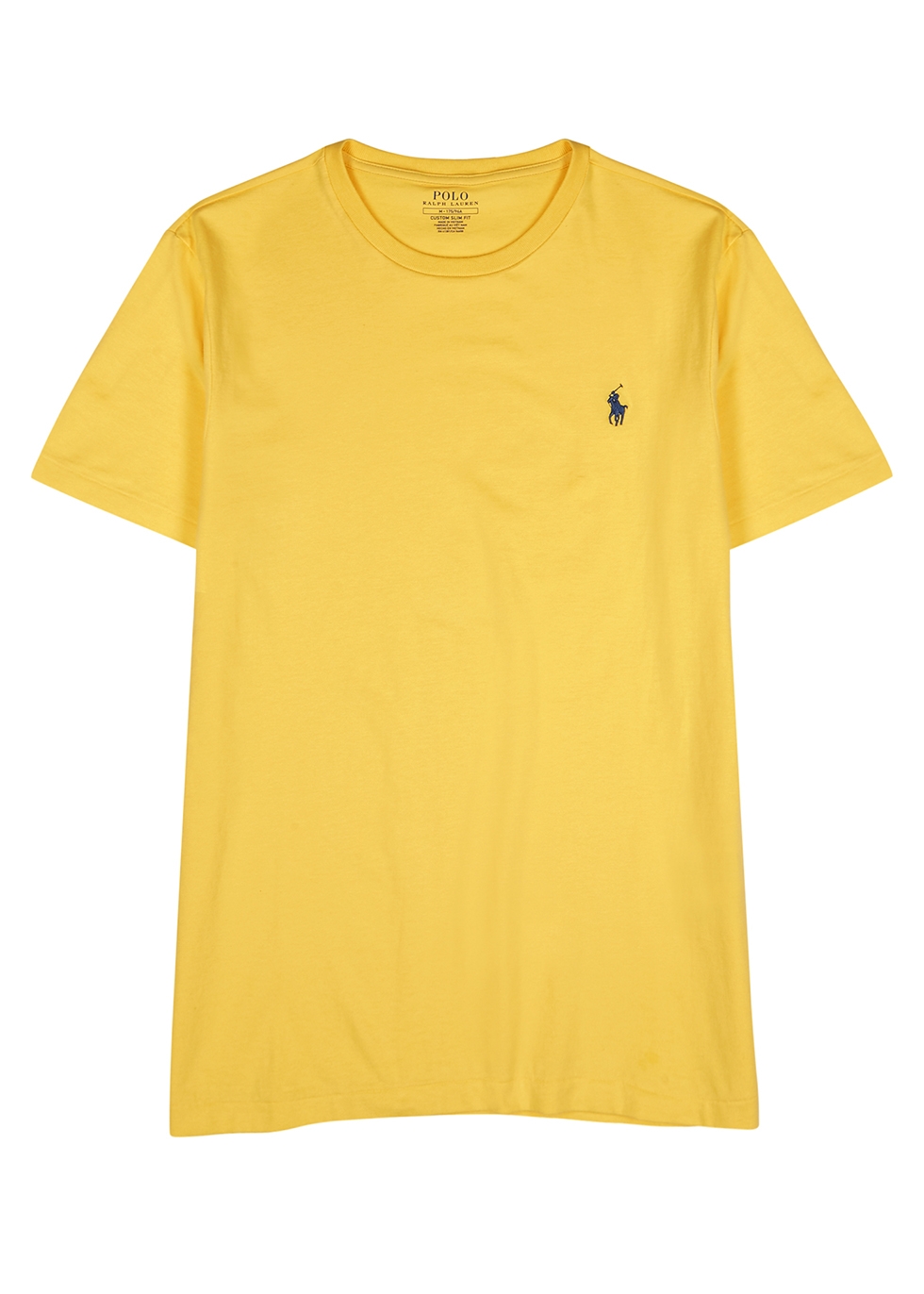 polo ralph lauren yellow t shirt