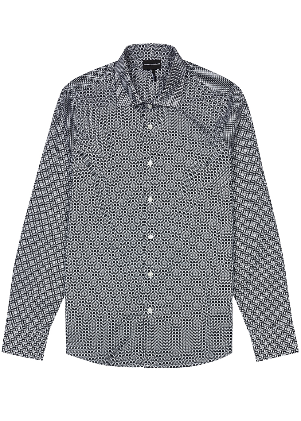 armani navy shirt