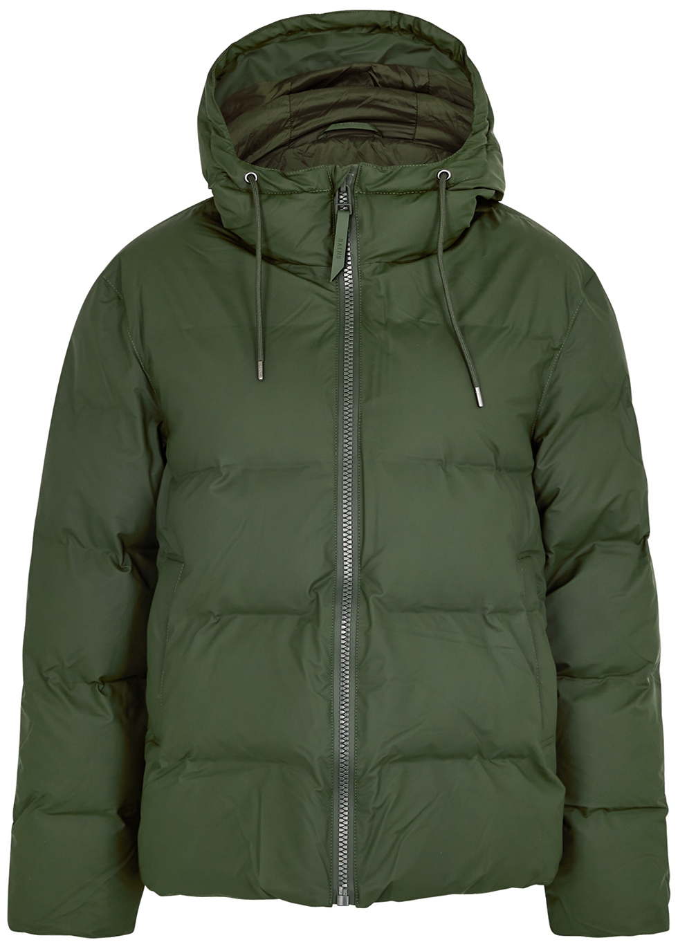 Rains Forest green quilted shell jacket - Harvey Nichols