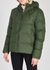 Forest green quilted shell jacket - Rains