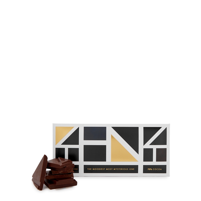 Harvey Nichols 73% Dark Chocolate Bar - The Moodiest, Most Mysterious One 85g