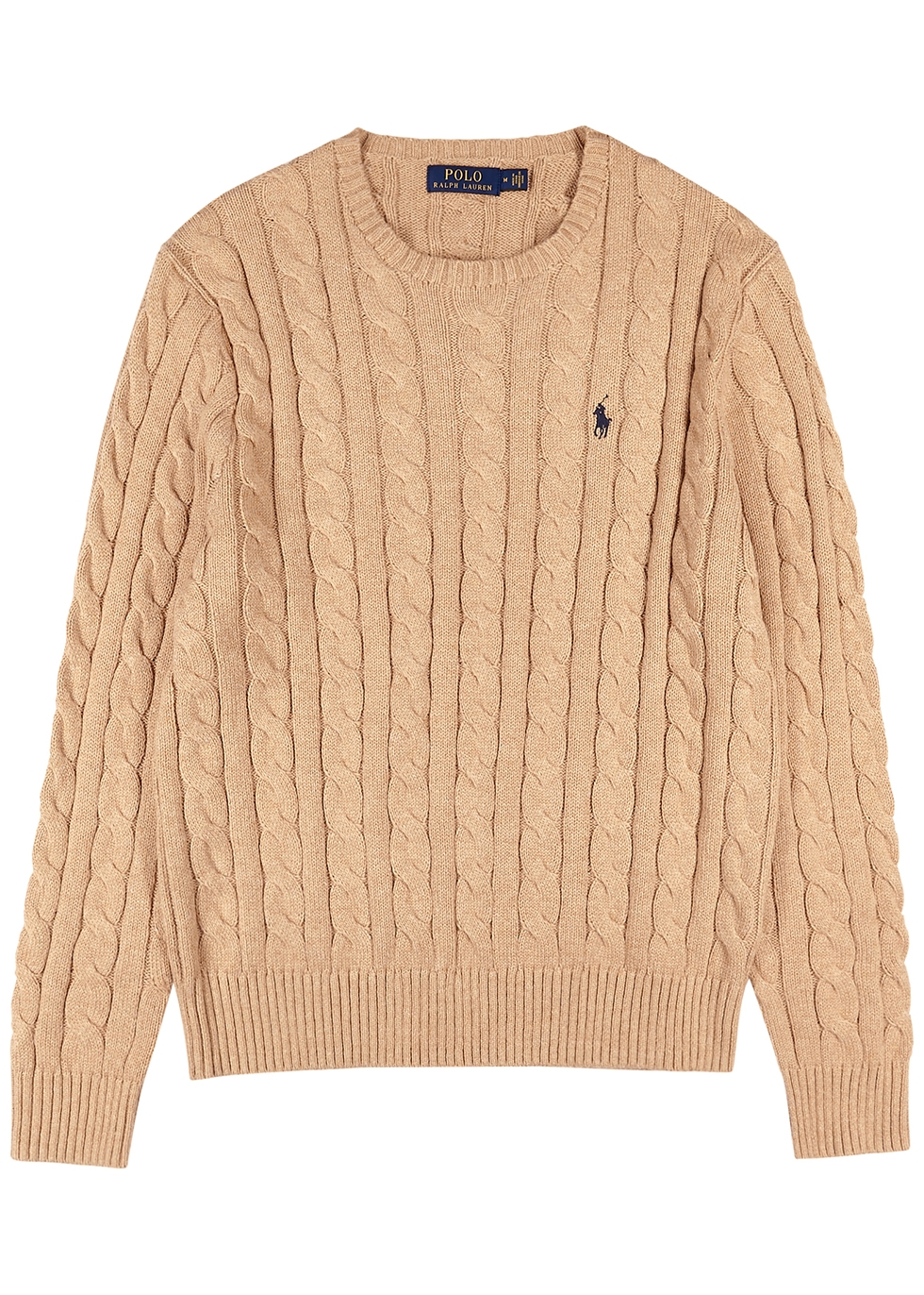 ralph lauren cable knit sweater