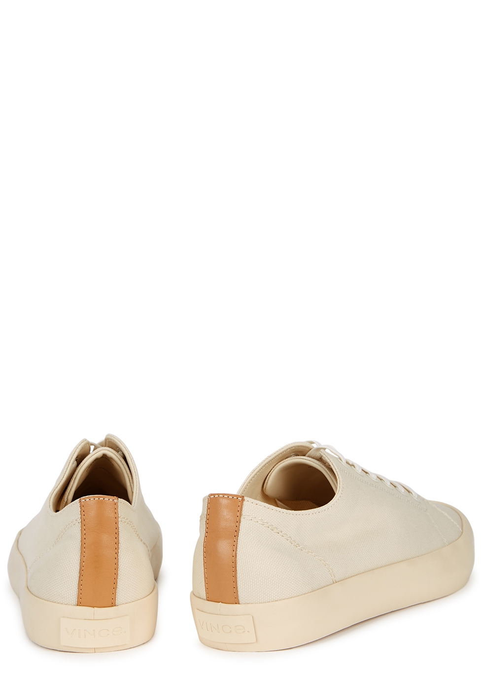 Vince Norwell cream canvas sneakers 