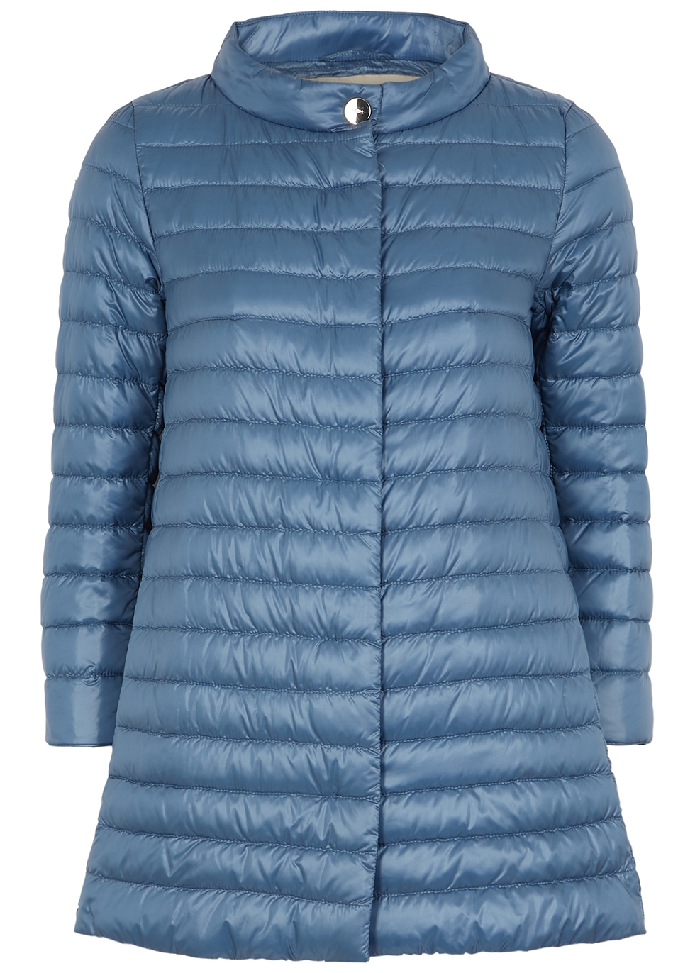 Icon blue quilted shell jacket