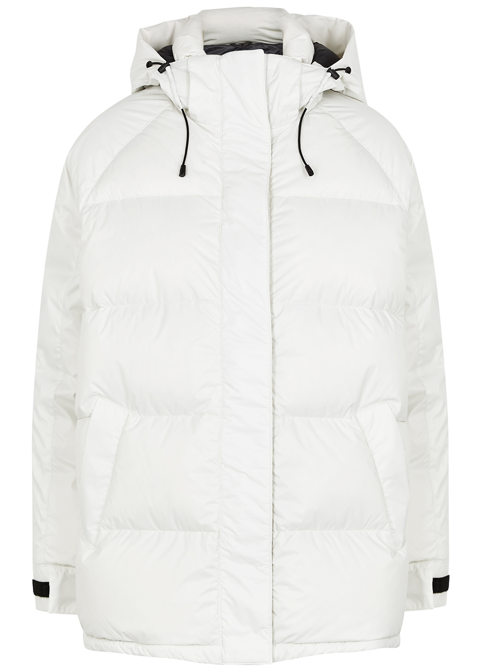 Approach off-white quilted shell jacket