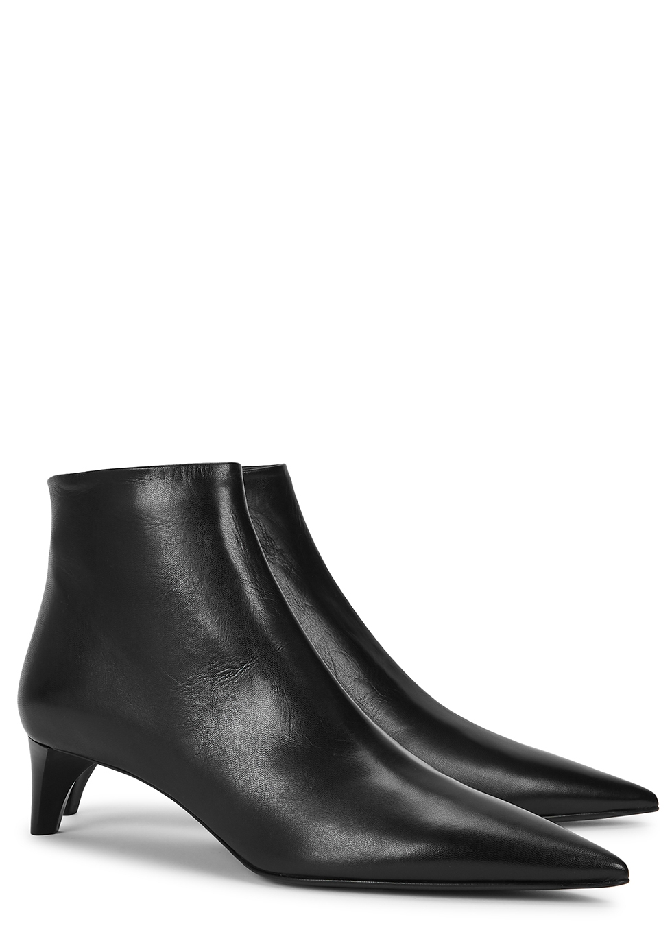 jil sander leather ankle boots