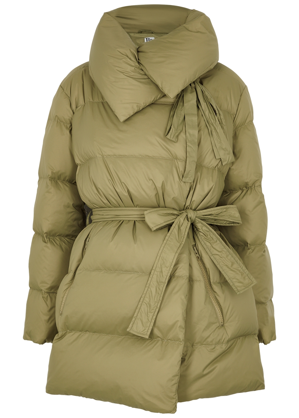 Puffa 75 Superwalt olive quilted shell jacket