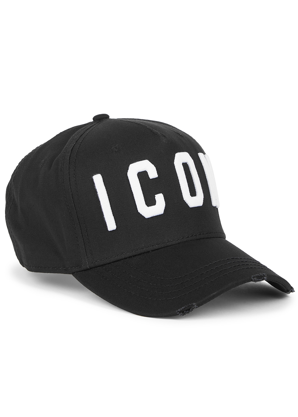 dsquared icon hat all black