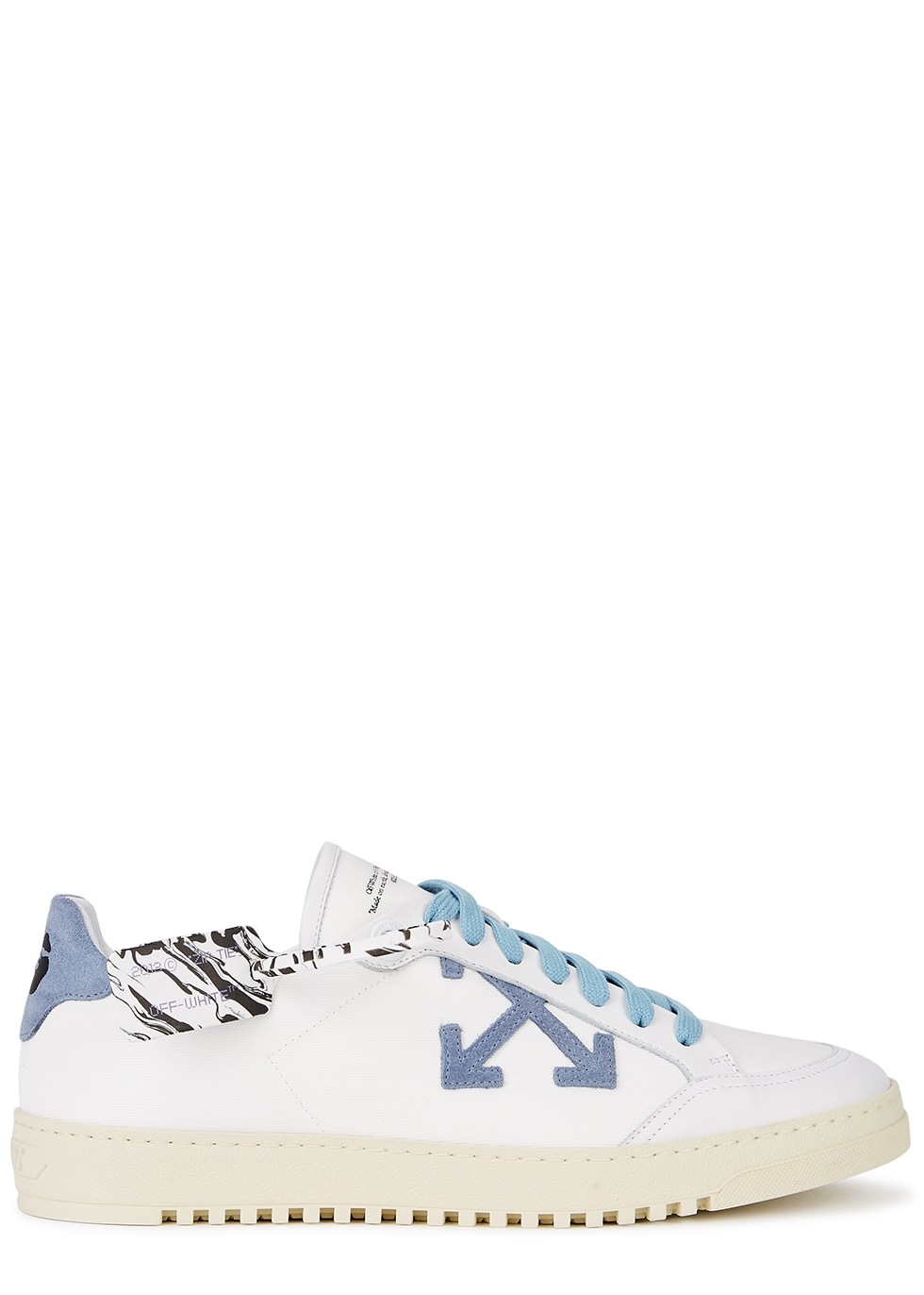 Off-White 2.0 white canvas sneakers 