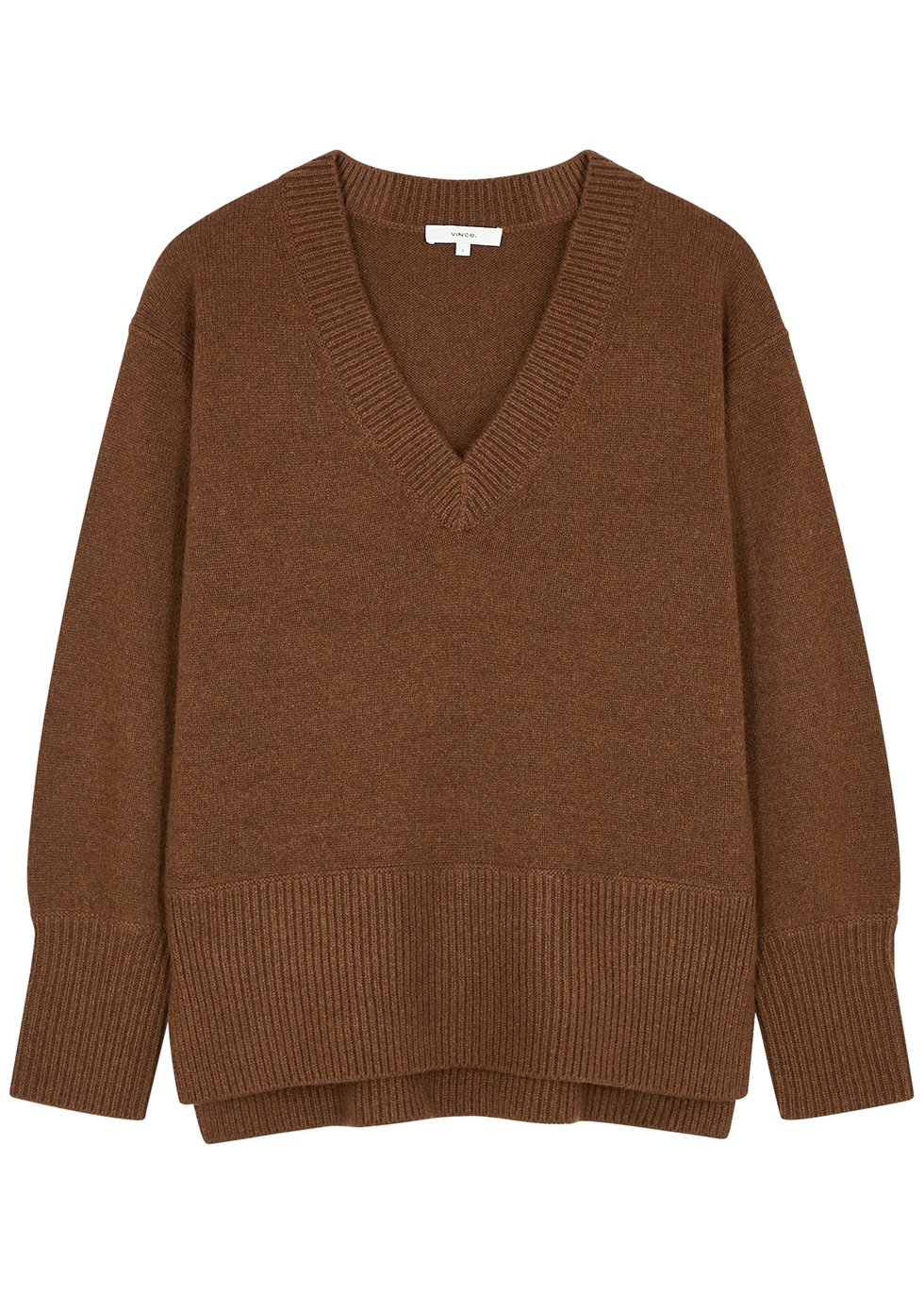 Brown cashmere jumper