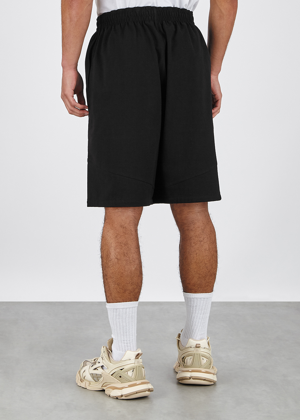 Balenciaga Black cotton shorts - Harvey 