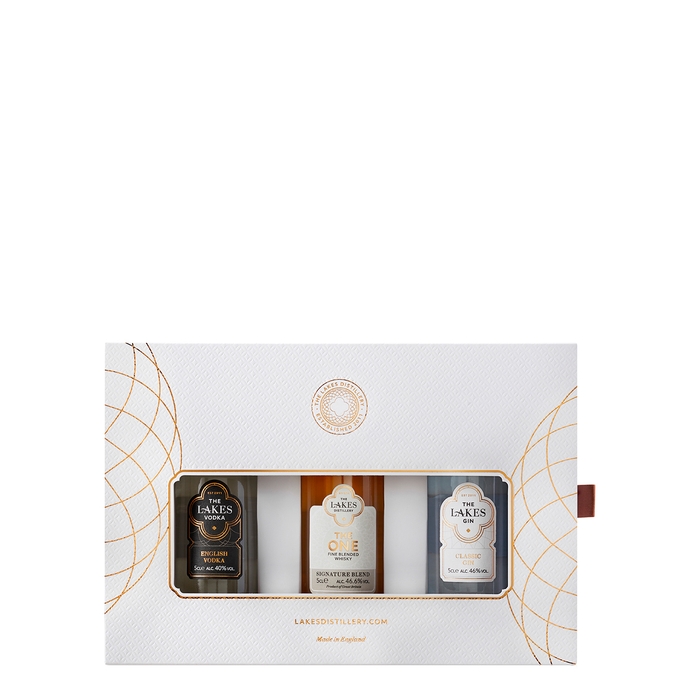 The Lakes Distillery The Lakes Spirits Miniatures Gift Pack 3 X 50ml