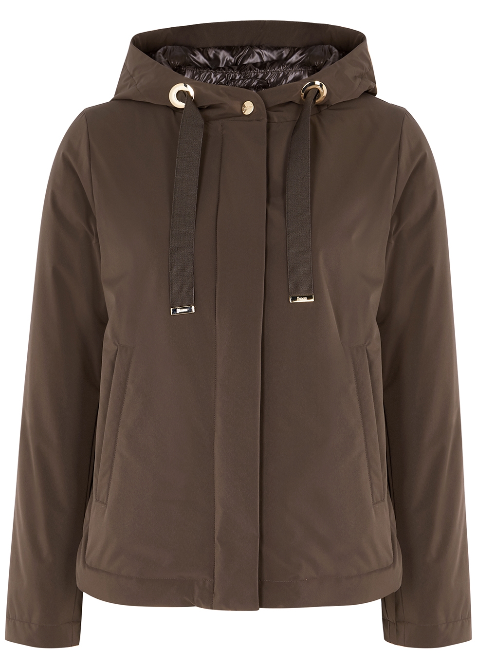 Travel brown shell jacket