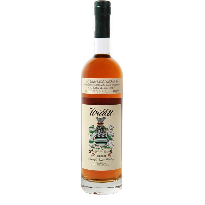 Willett Distillery 4 Year Old Willett Family Estate Bottled Rye Whiskey