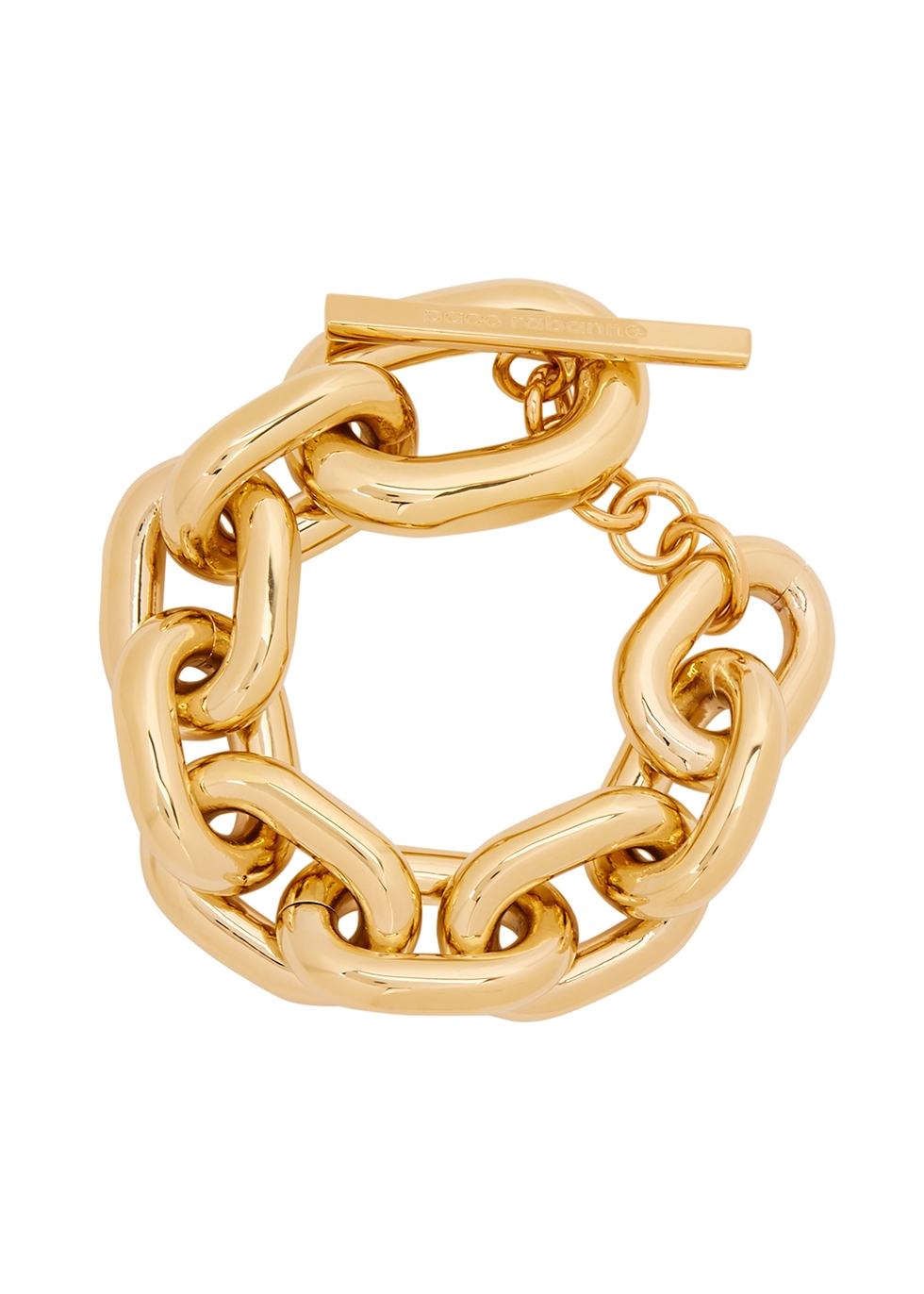 Paco Rabanne XL Link gold-tone bracelet - Harvey Nichols
