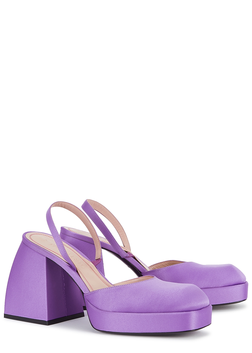 lavender slingback shoes