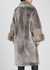 Grey reversible sheepskin coat - Dom Goor
