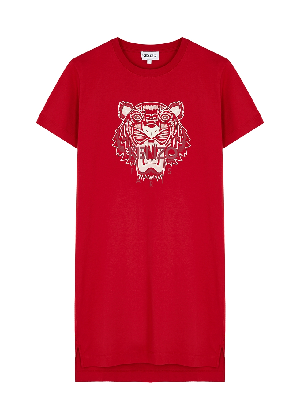 red tiger shirt
