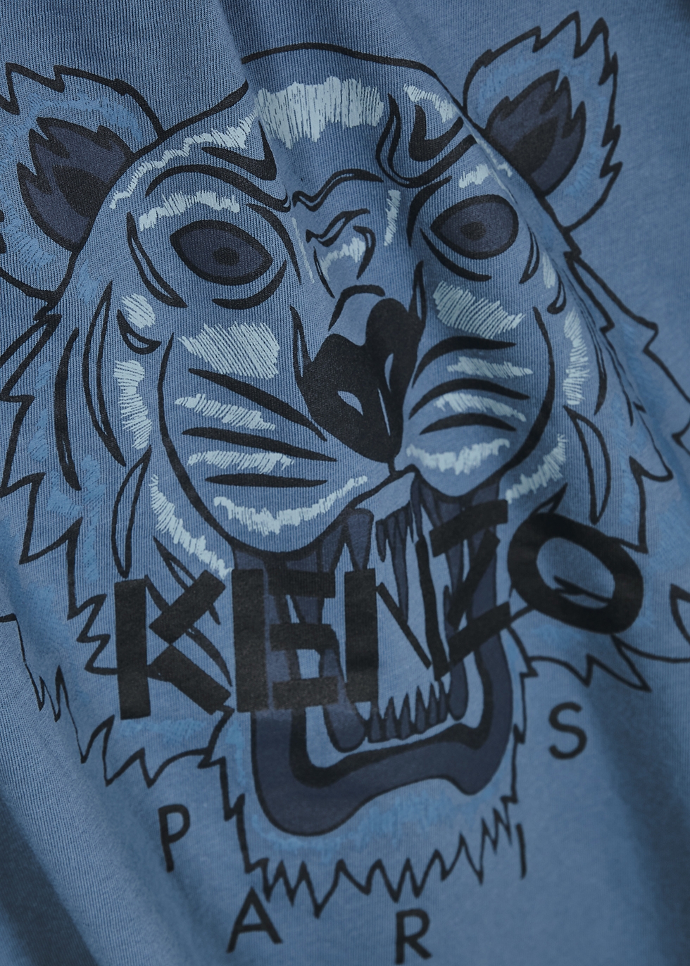 kenzo blue tiger