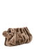 Vague brown shearling shoulder bag - ELLEME