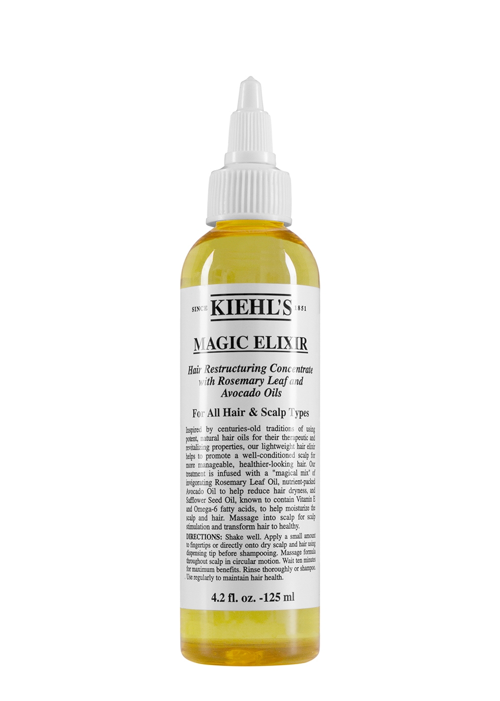 Magic Elixir Hair Restructuring Concentrate with Rosemary Leaf and Avocado 125ml