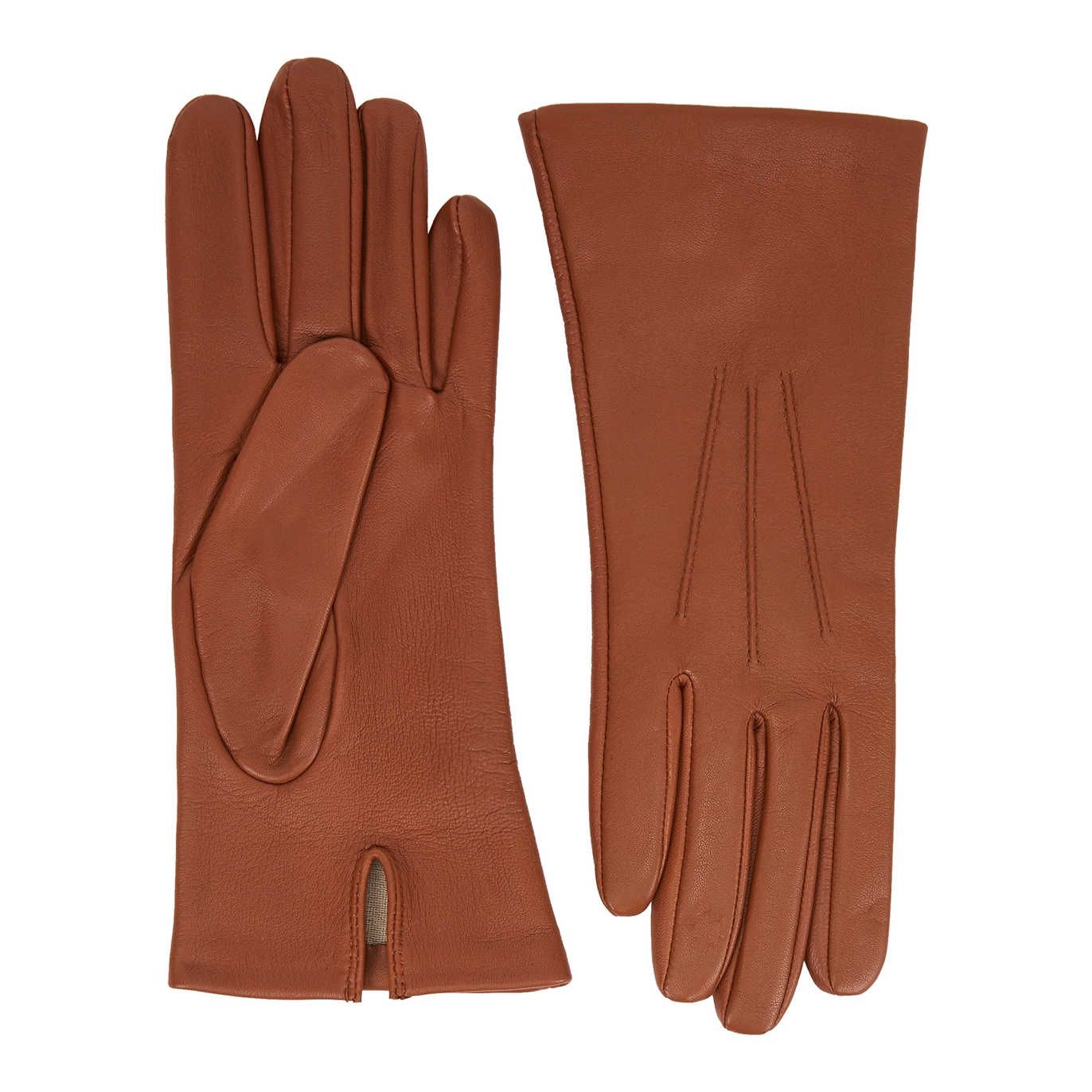 Dents Felicity Brown Leather Gloves